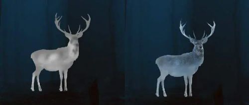 آموزش طراحی گوزن درخشان در فتوشاپ